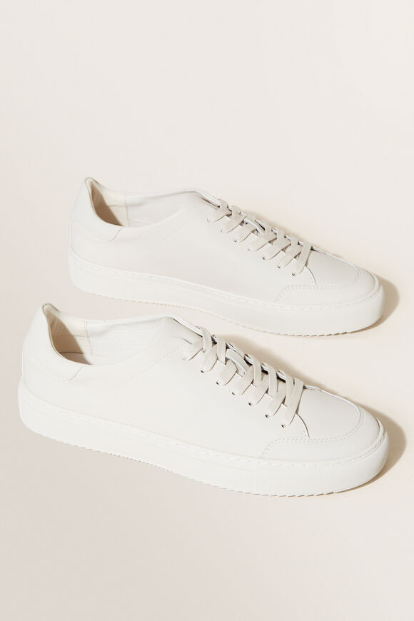 Leather Sneaker  Hazel Wood  hi-res