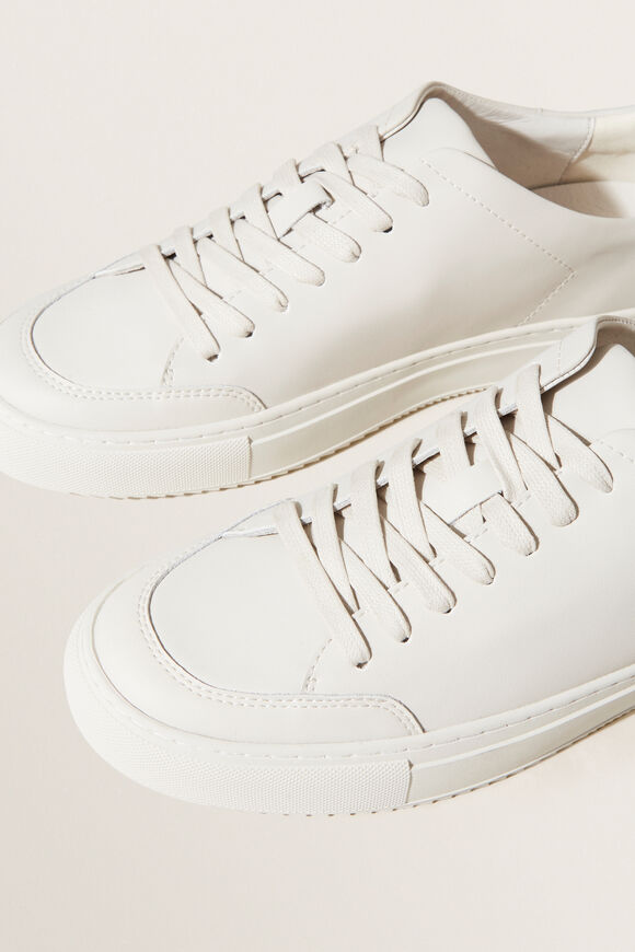 Leather Sneaker  Hazel Wood  hi-res