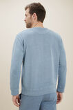 Mens Cotton Sweat  Steel Blue  hi-res