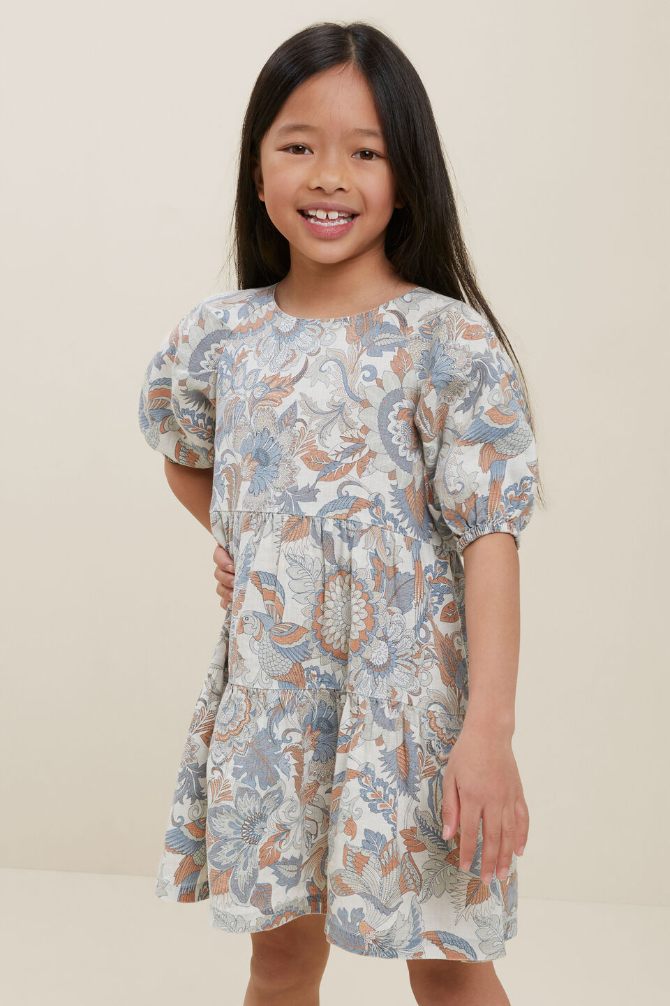 Linen Dress  Multi