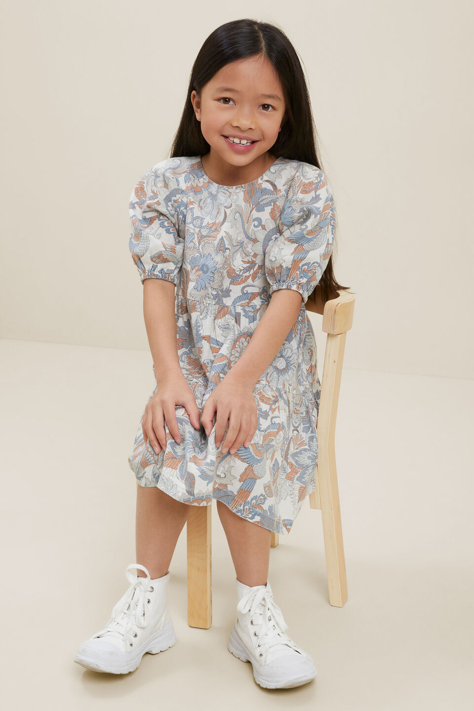 Linen Dress  Multi