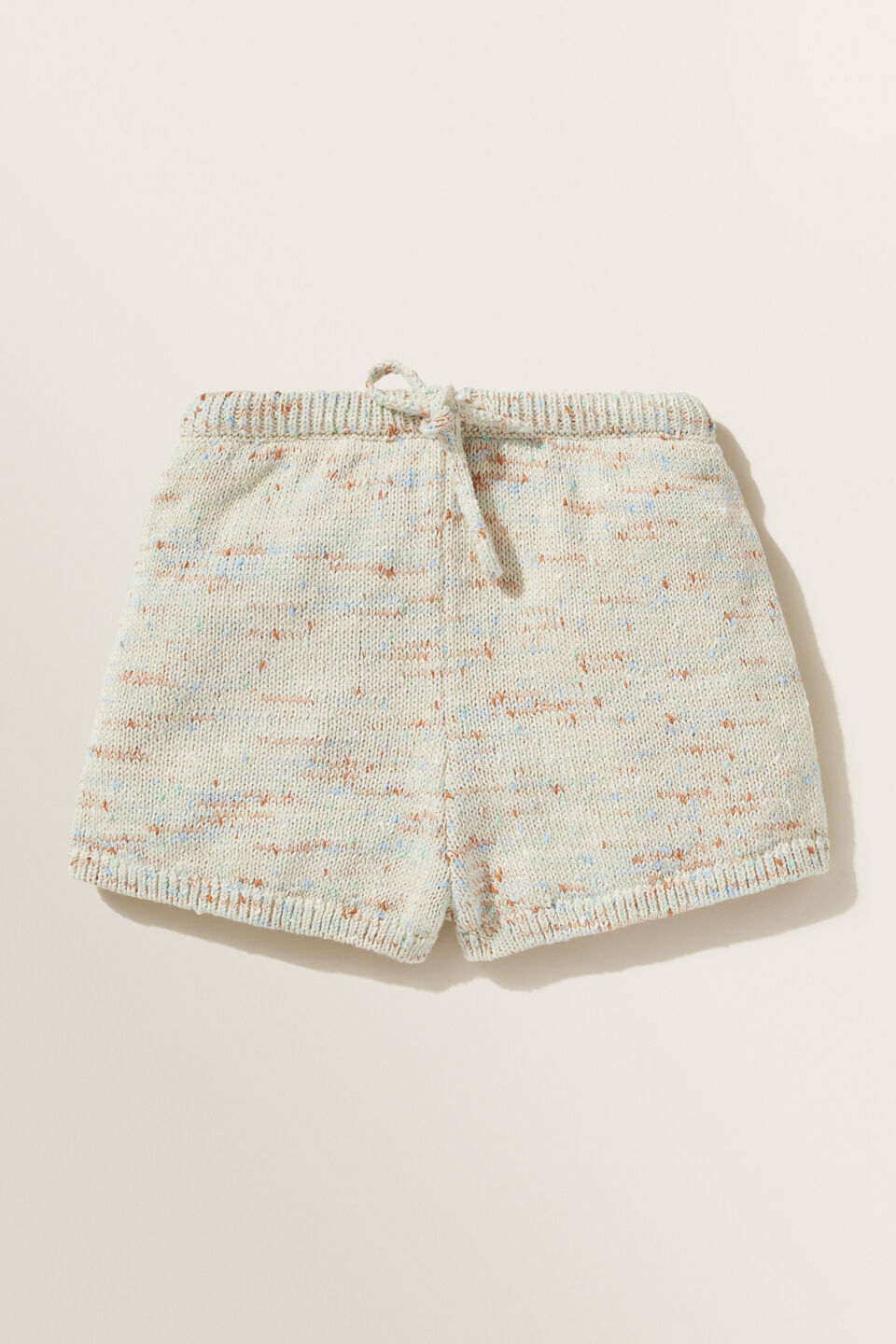 Speckle Knit Shorts  Multi