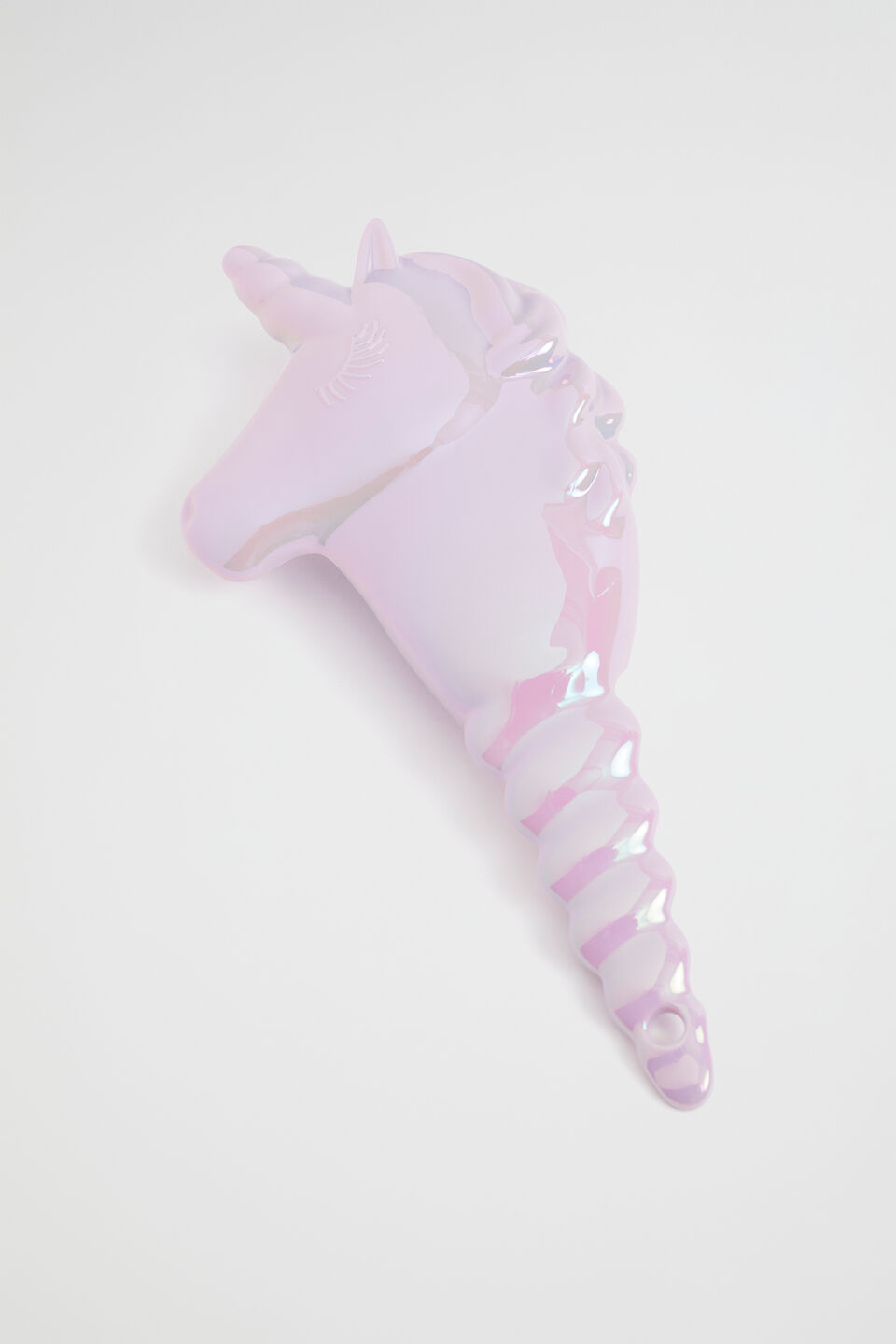 Large Unicorn Hair Brush  Multi