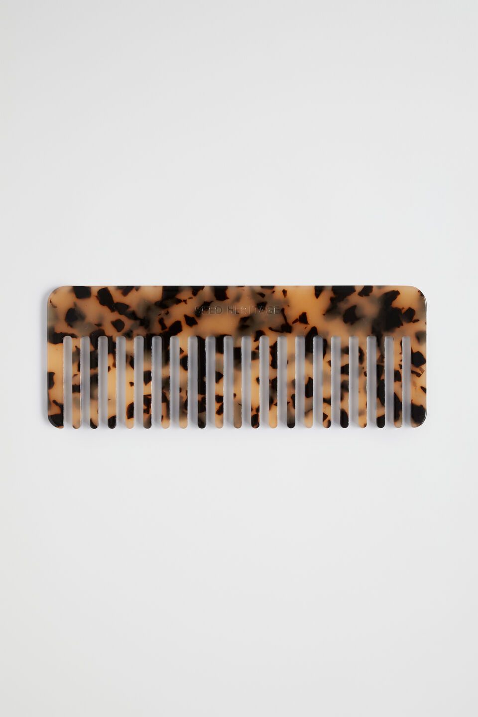 Resin Tort Comb  Milky Tort