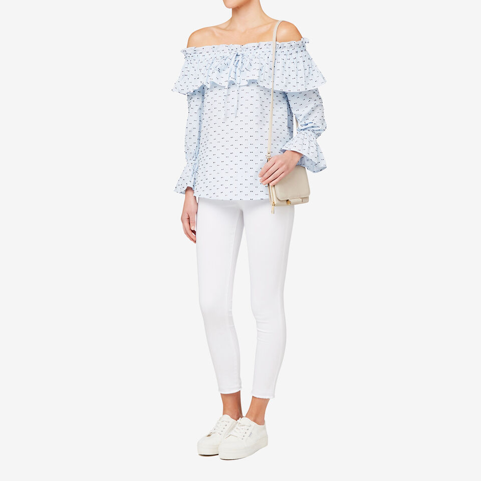 Stripe Dobby Top  
