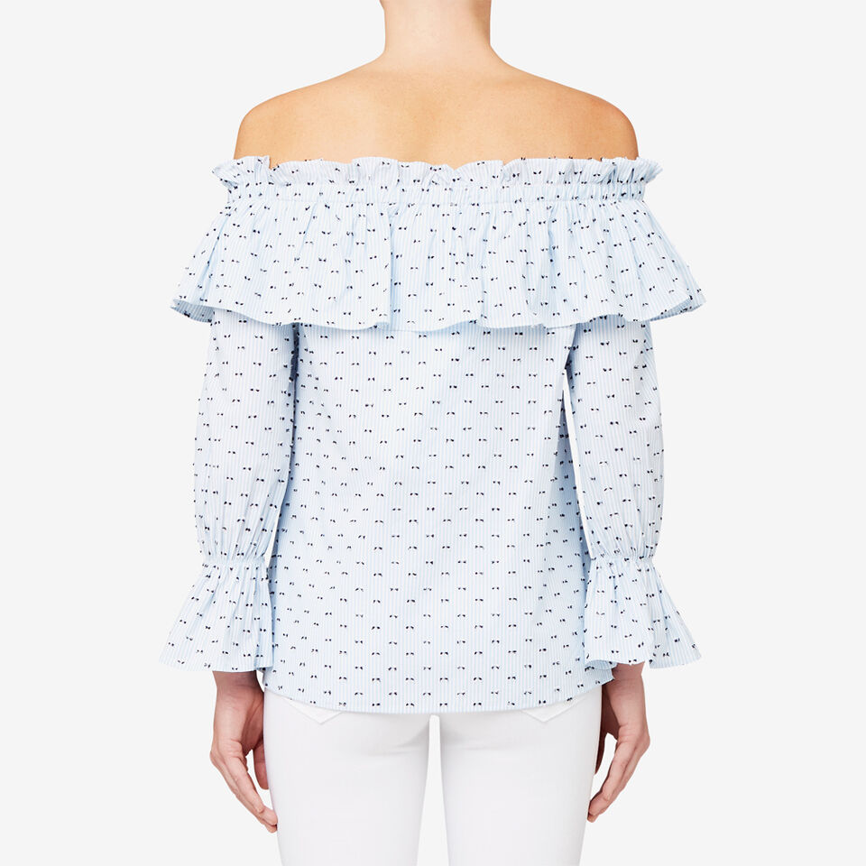 Stripe Dobby Top  