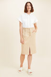 Poplin Crop Shirt  Whisper White  hi-res