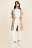 Chunky Knit Gilet  Champagne Beige Marle  hi-res