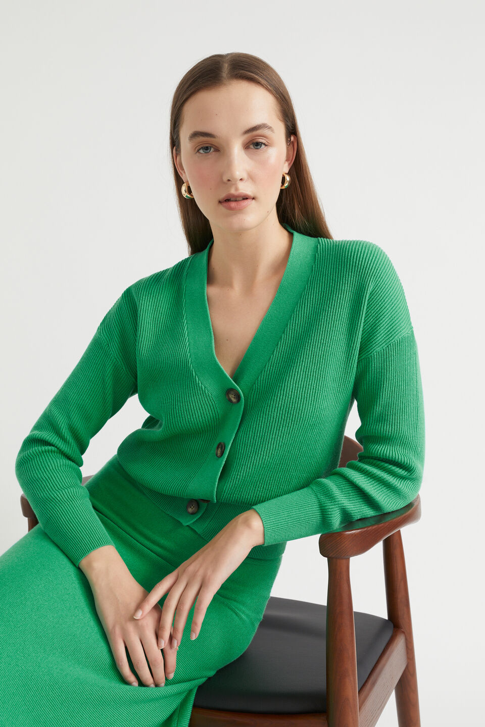 Cardigan Heritage Vert