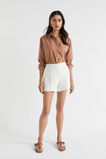 Cotton Tweed Short  Cloud Cream  hi-res