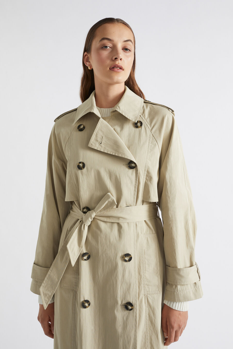 Trench Coat  Cool Sand