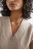Wool Blend Vest  Light Storm Marle  hi-res