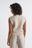 Wool Blend Vest  Light Storm Marle  hi-res