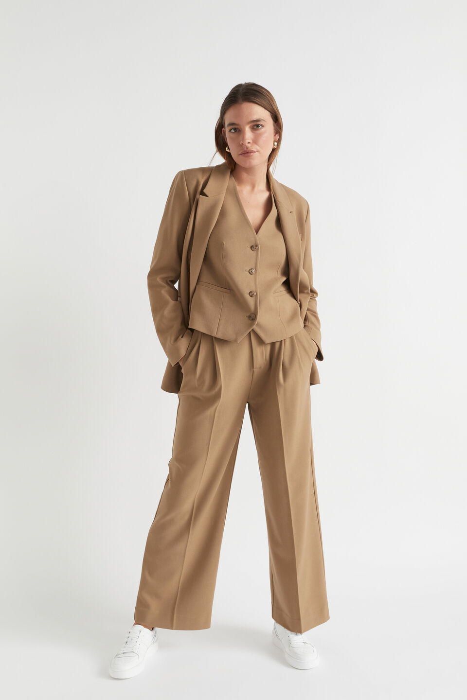 Streamline Blazer  Deep Brass