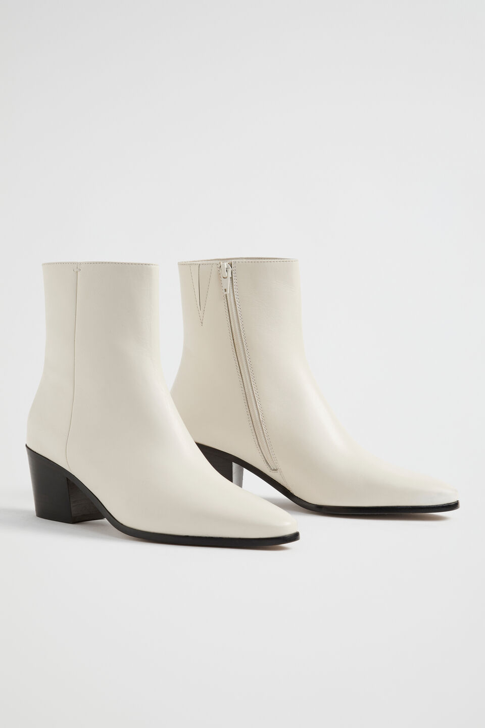 Amber Ankle Boot  Bone