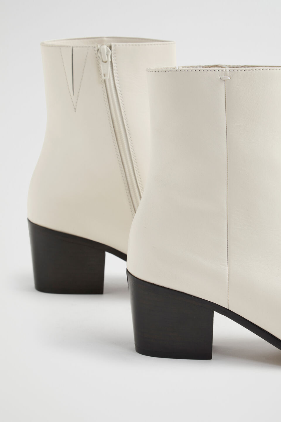 Amber Ankle Boot  Bone