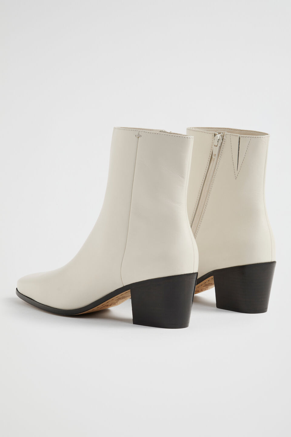Amber Ankle Boot  Bone