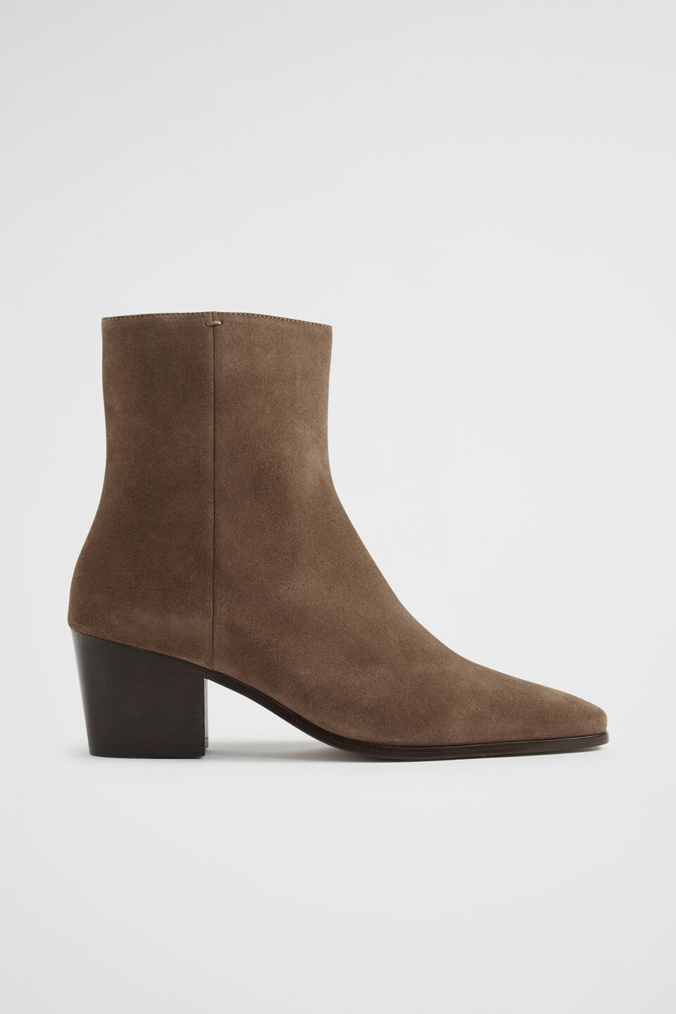 Amber Ankle Boot  Cashew Suede