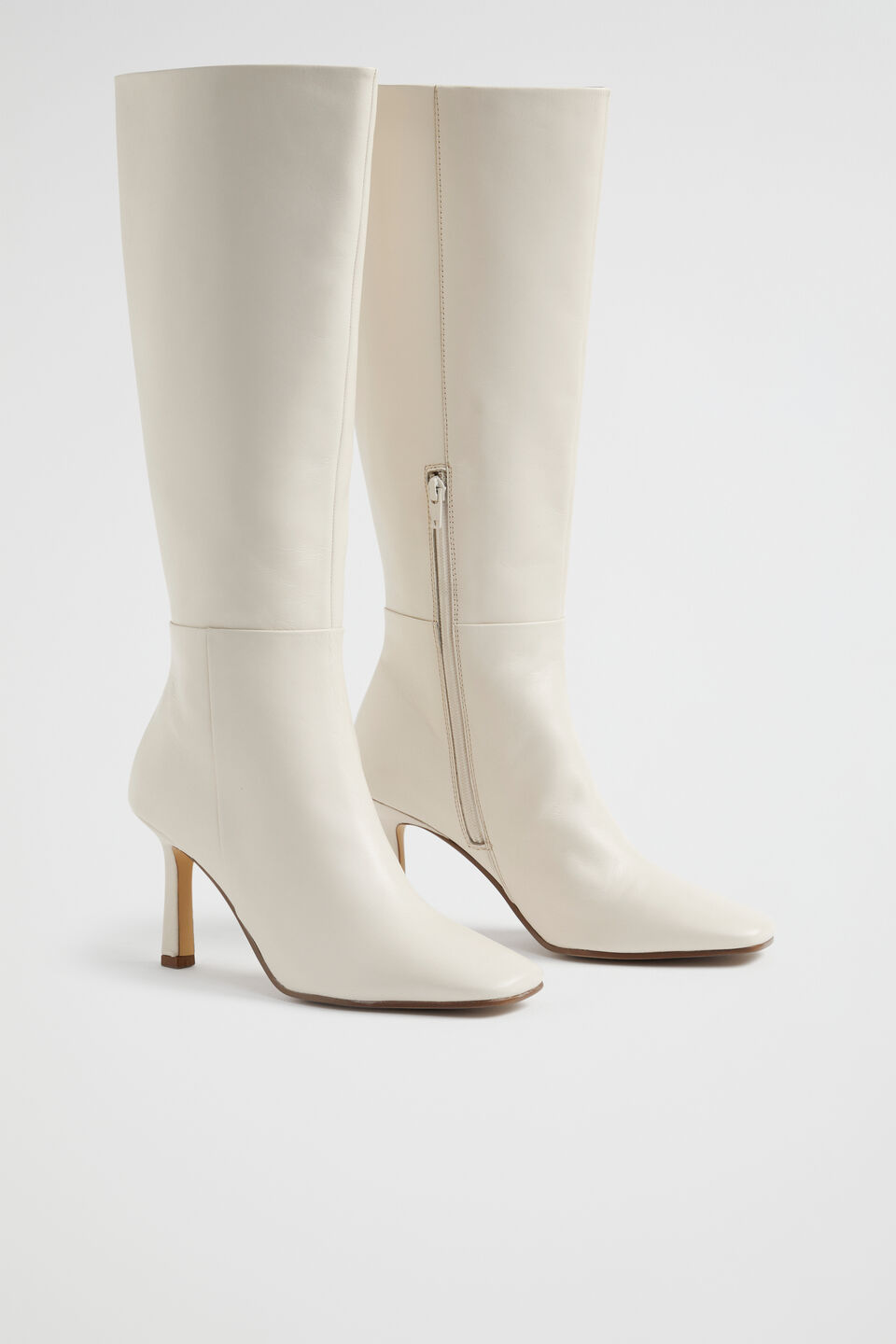 Hailey Tall Boot  Bone