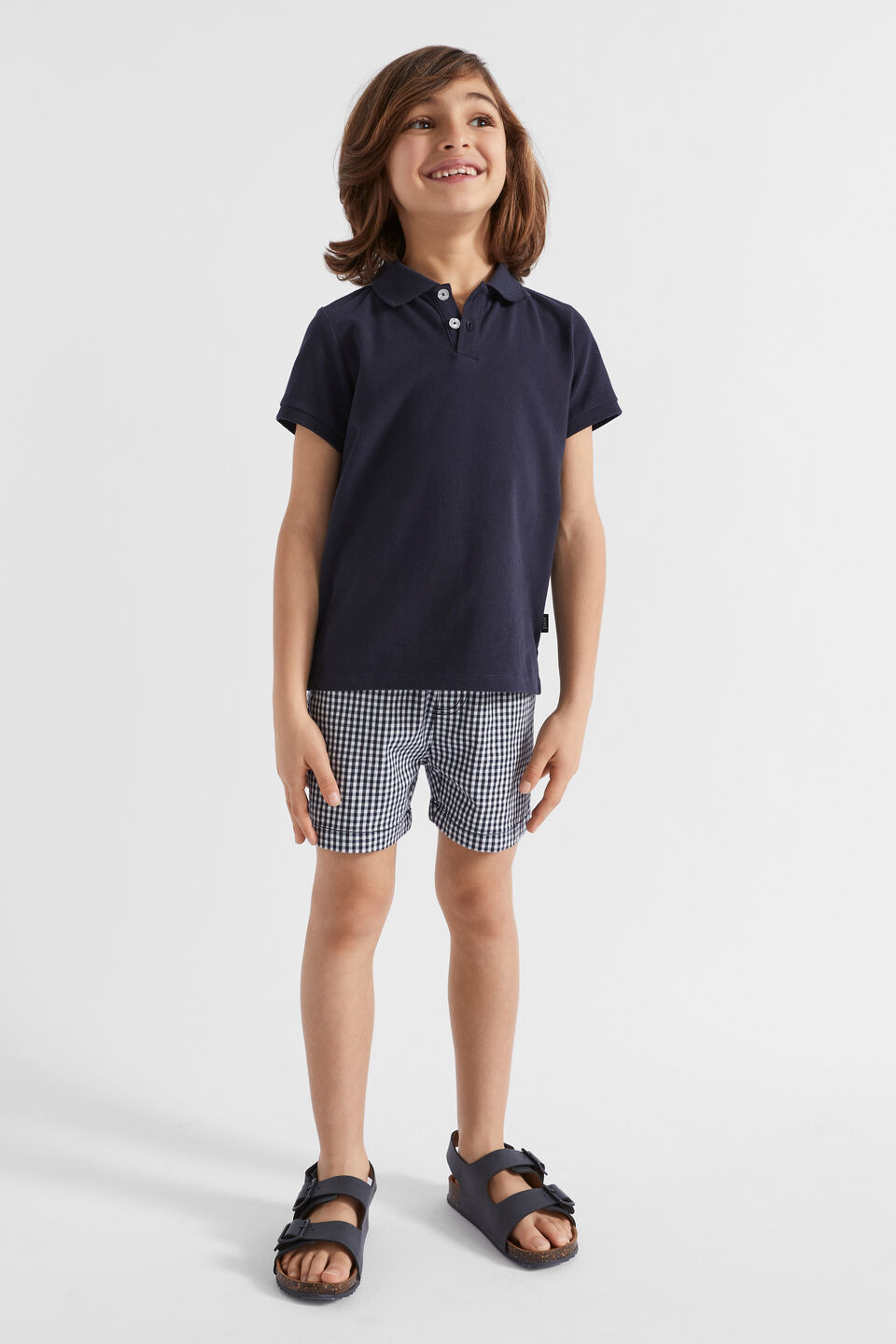 Core Polo Tee  Midnight Blue