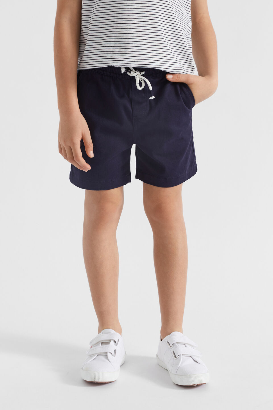 Core Logo Short  Midnight Blue