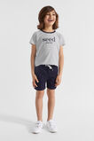 Core Logo Short  Midnight Blue  hi-res