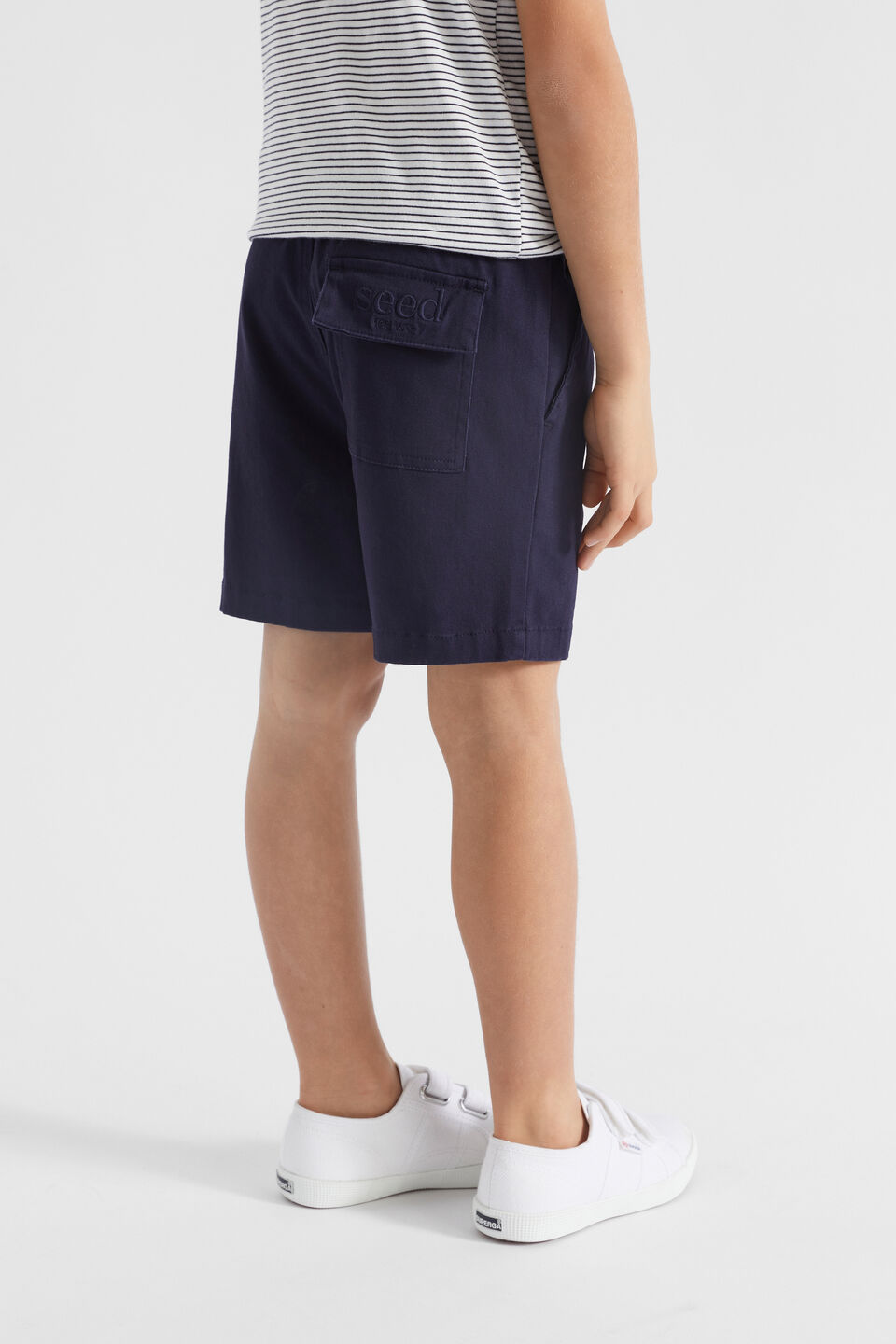 Core Logo Short  Midnight Blue