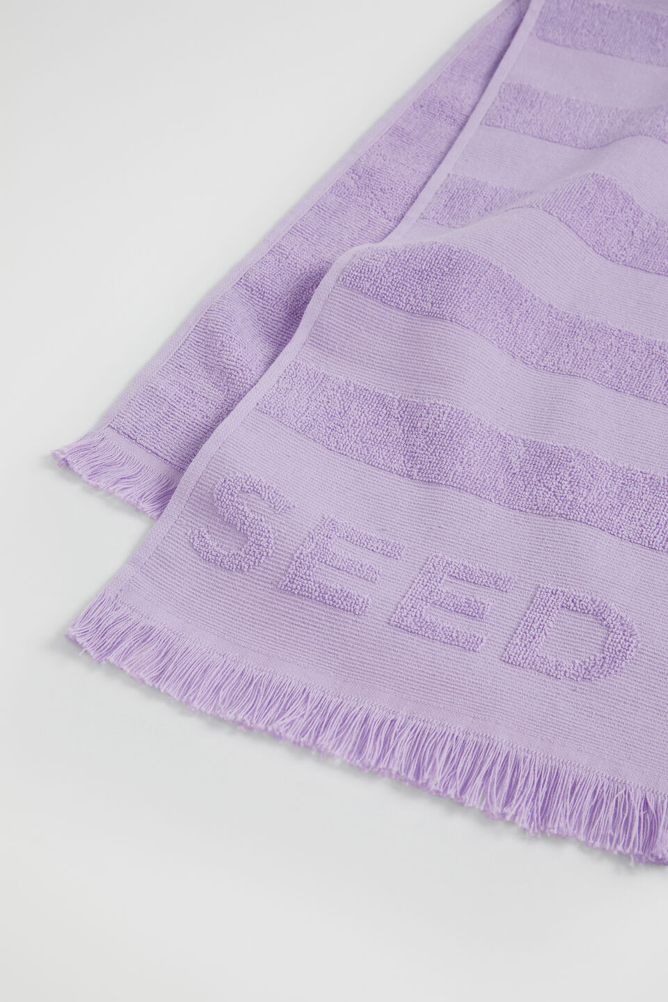 Heritage Terry Poncho  Lavender