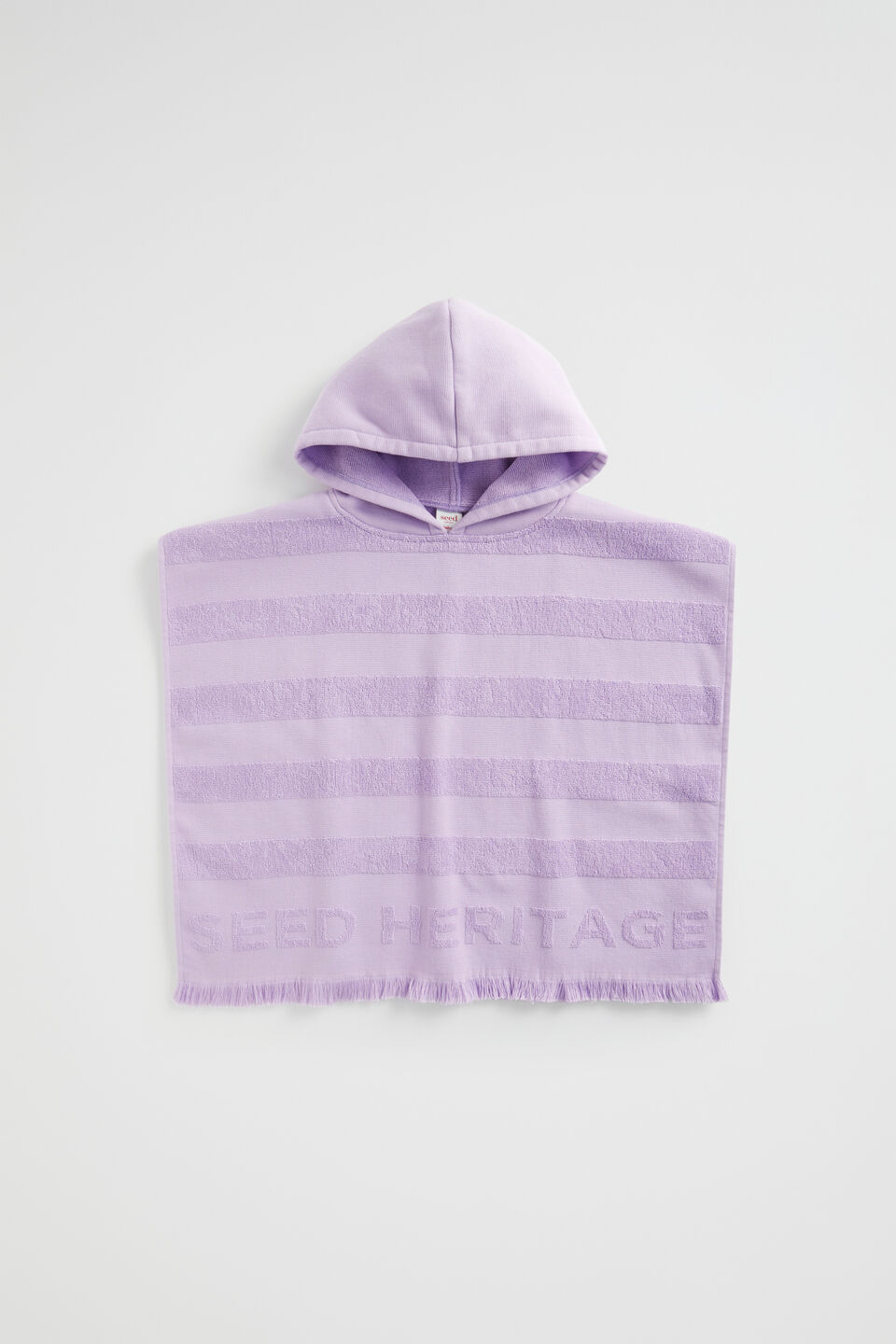 Heritage Terry Poncho  Lavender
