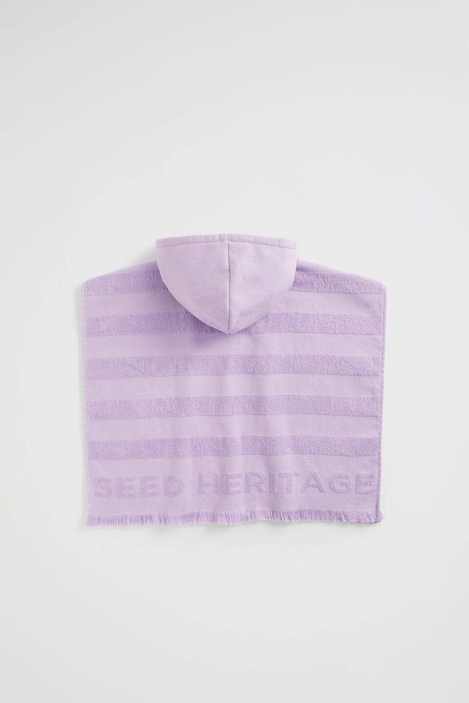 Heritage Terry Poncho  Lavender