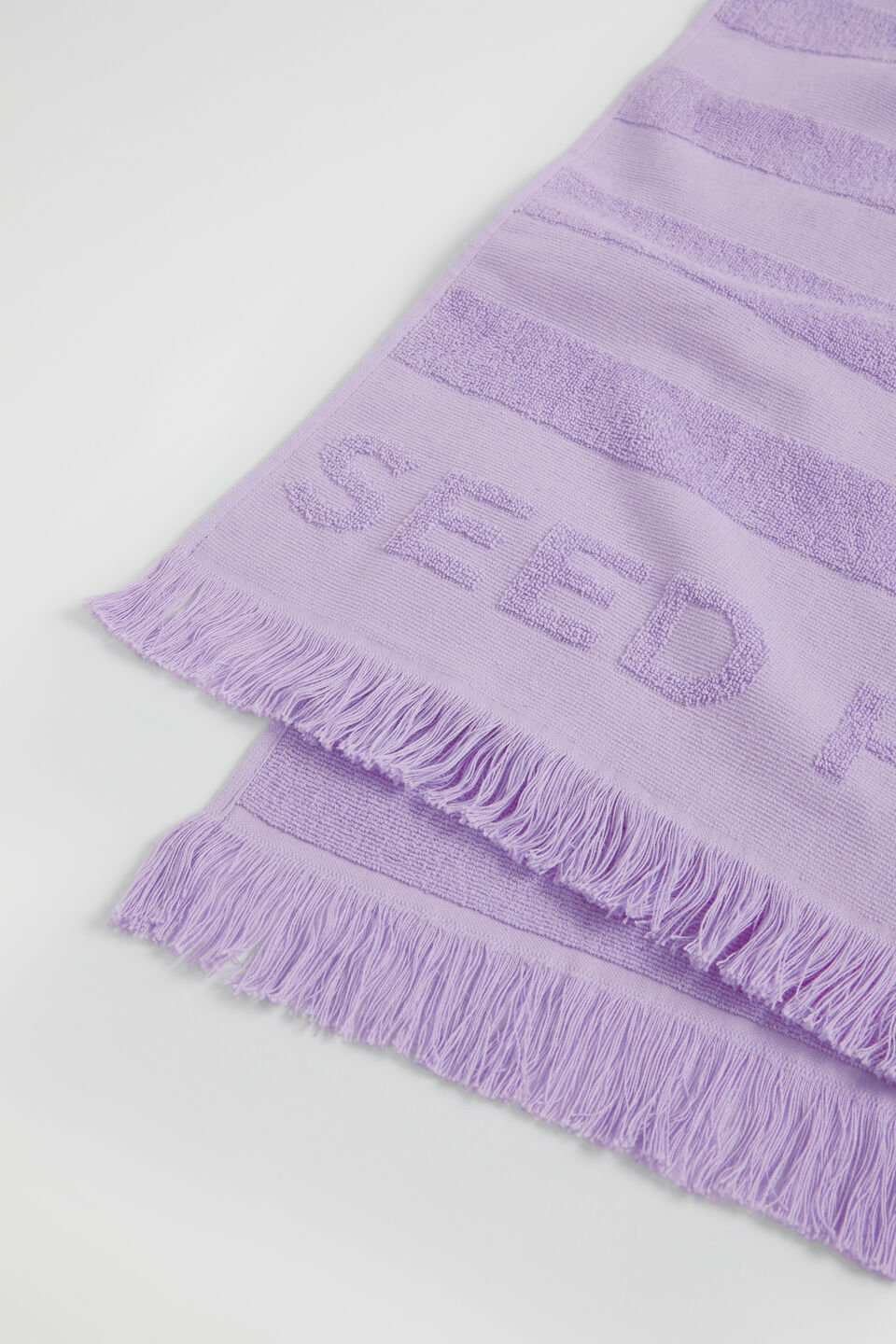 Heritage Terry Poncho  Lavender