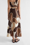 Abstract Midi Skirt  Woodland Abstract  hi-res