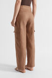 Linen Cargo Pant  Woodland  hi-res