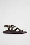 Tori Footbed Sandal  Chocolate  hi-res