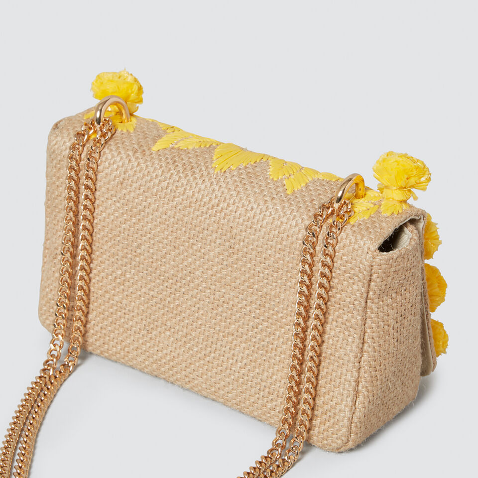Fiona Pom Pom Clutch  