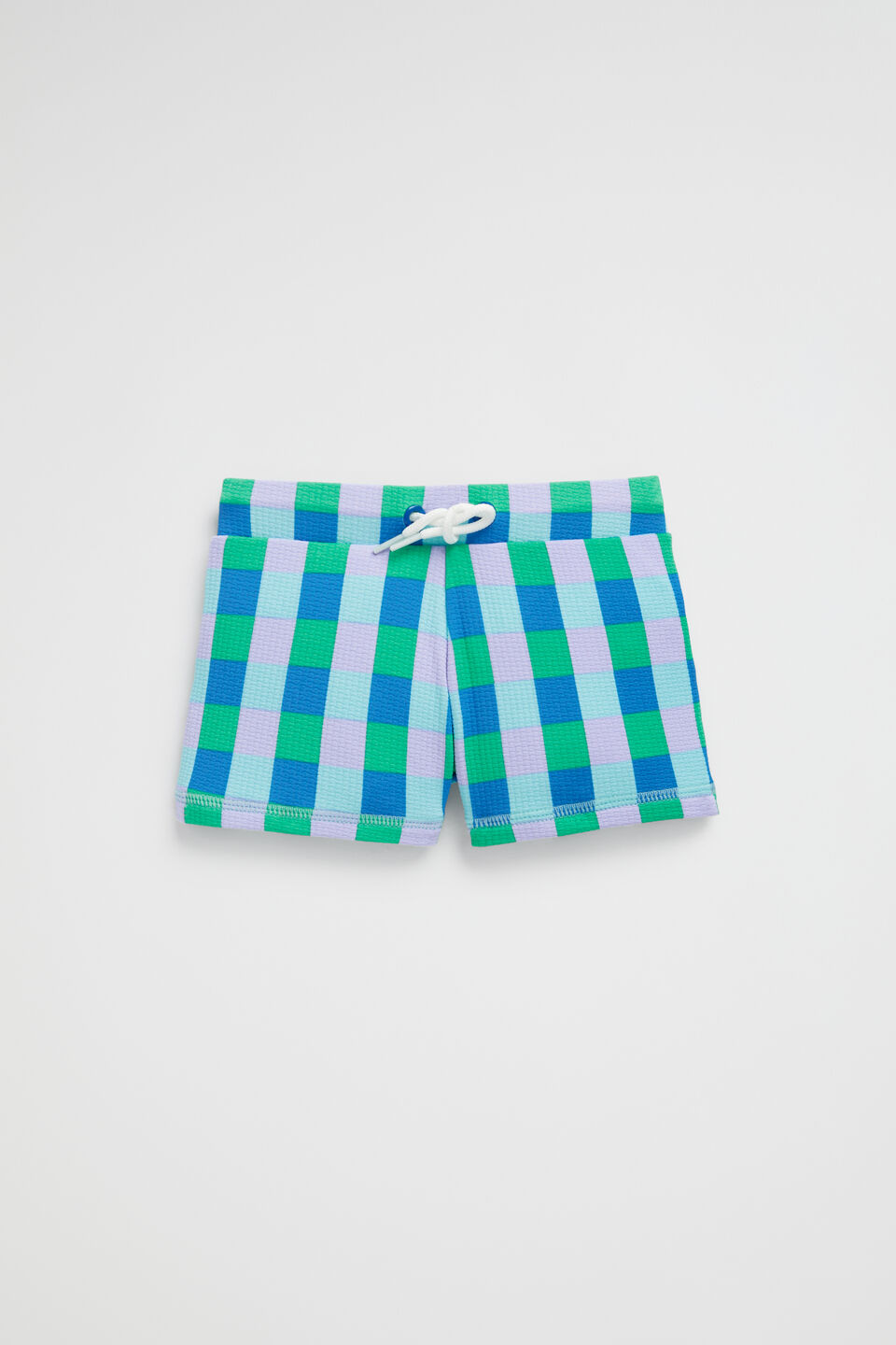 Check Swim Short  Multi