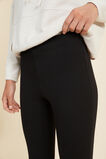 Basic Ponte Pant  Black  hi-res