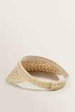Cutwork Visor    hi-res