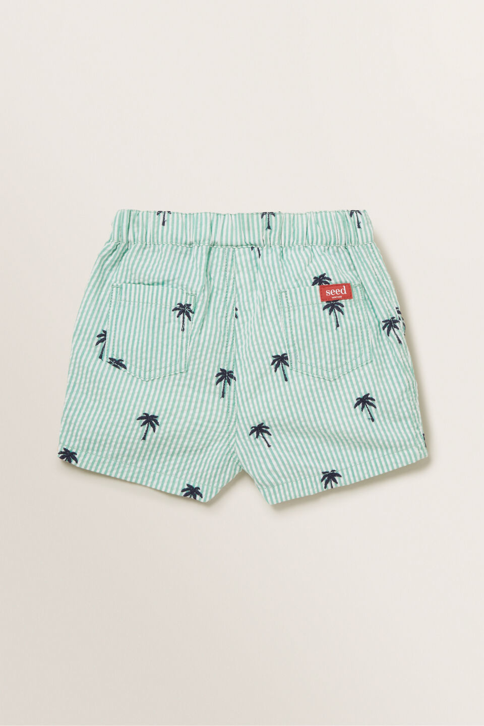 Seersucker Palm Short  