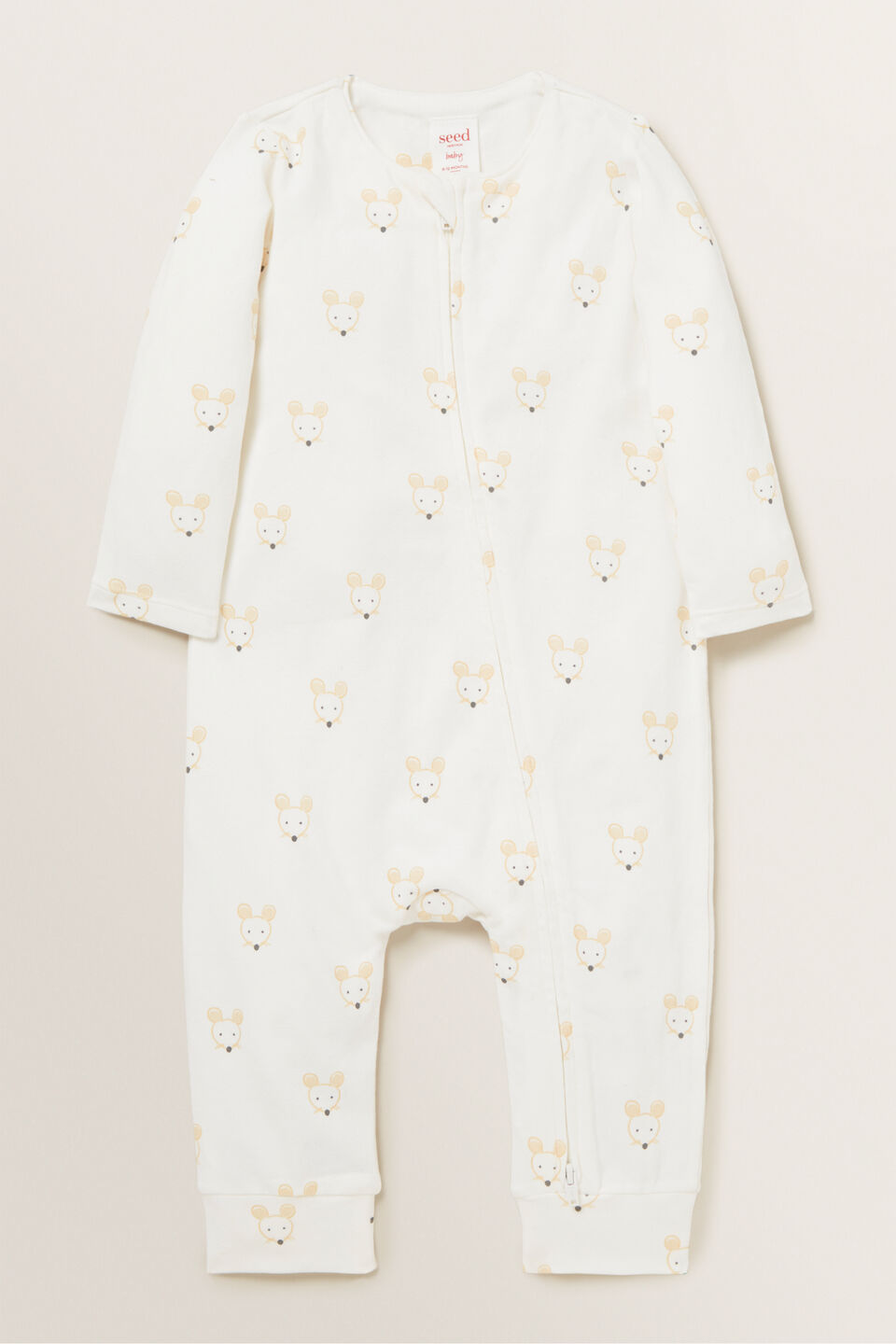 Mouse Footless Zipsuit  