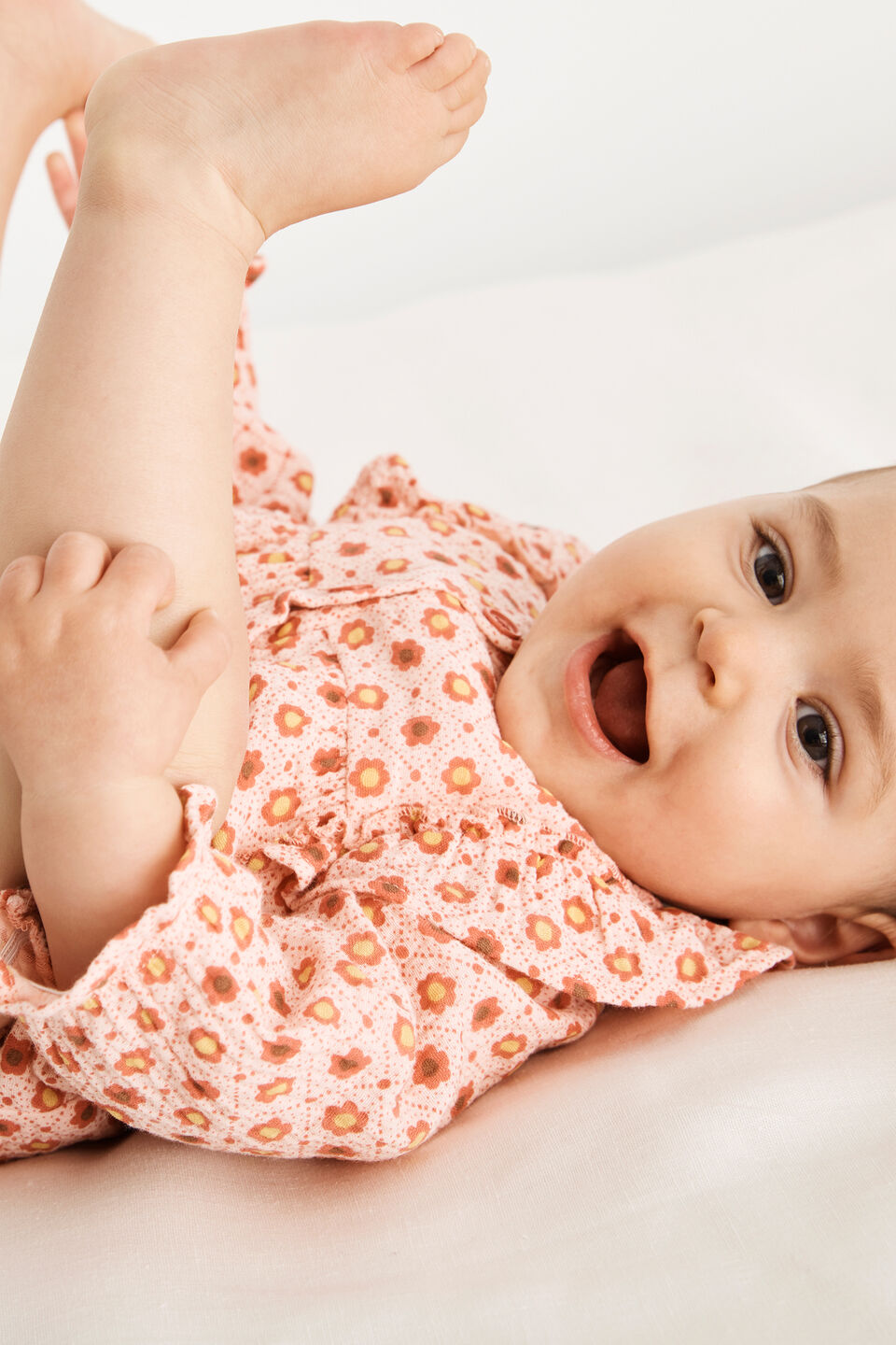 Geo Floral Onesie  