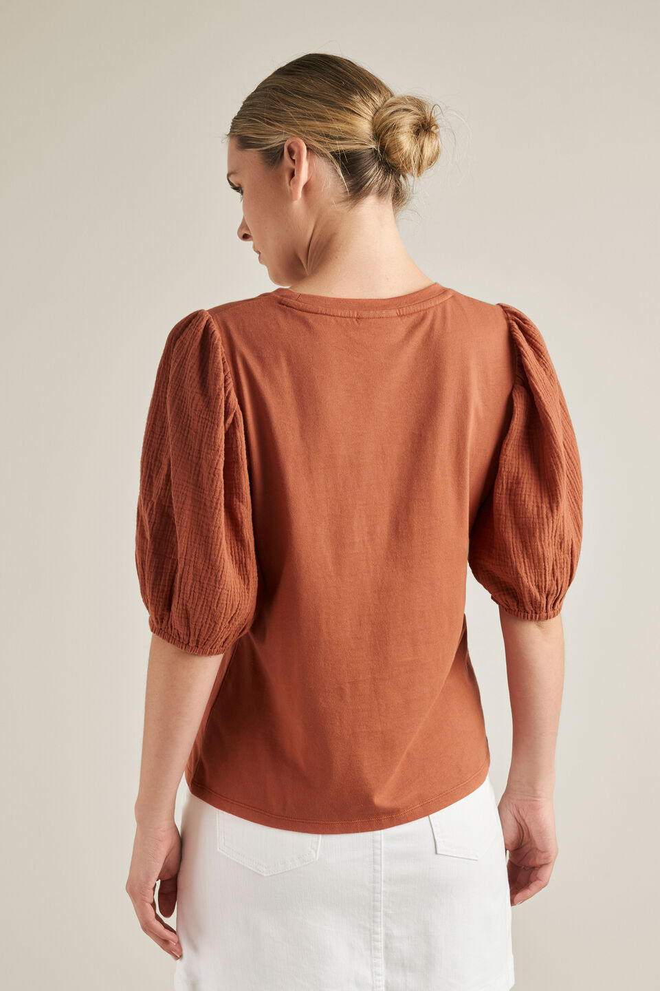 Blouson Sleeve Top  