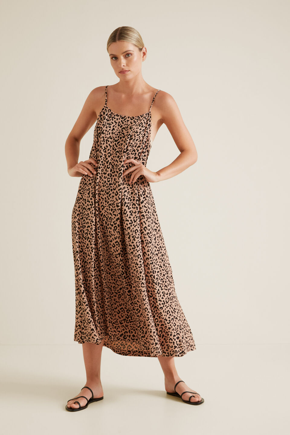 Ocelot Midi Dress  Simple Ocelot