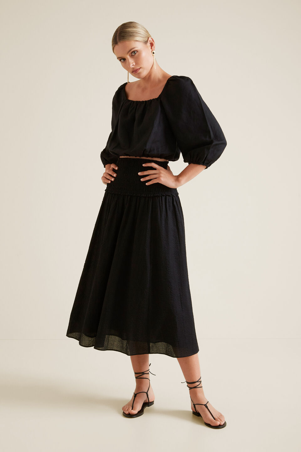Textured Skirt  
