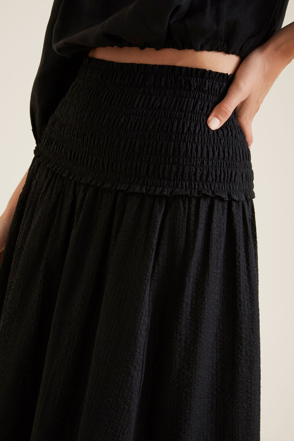 Textured Skirt  