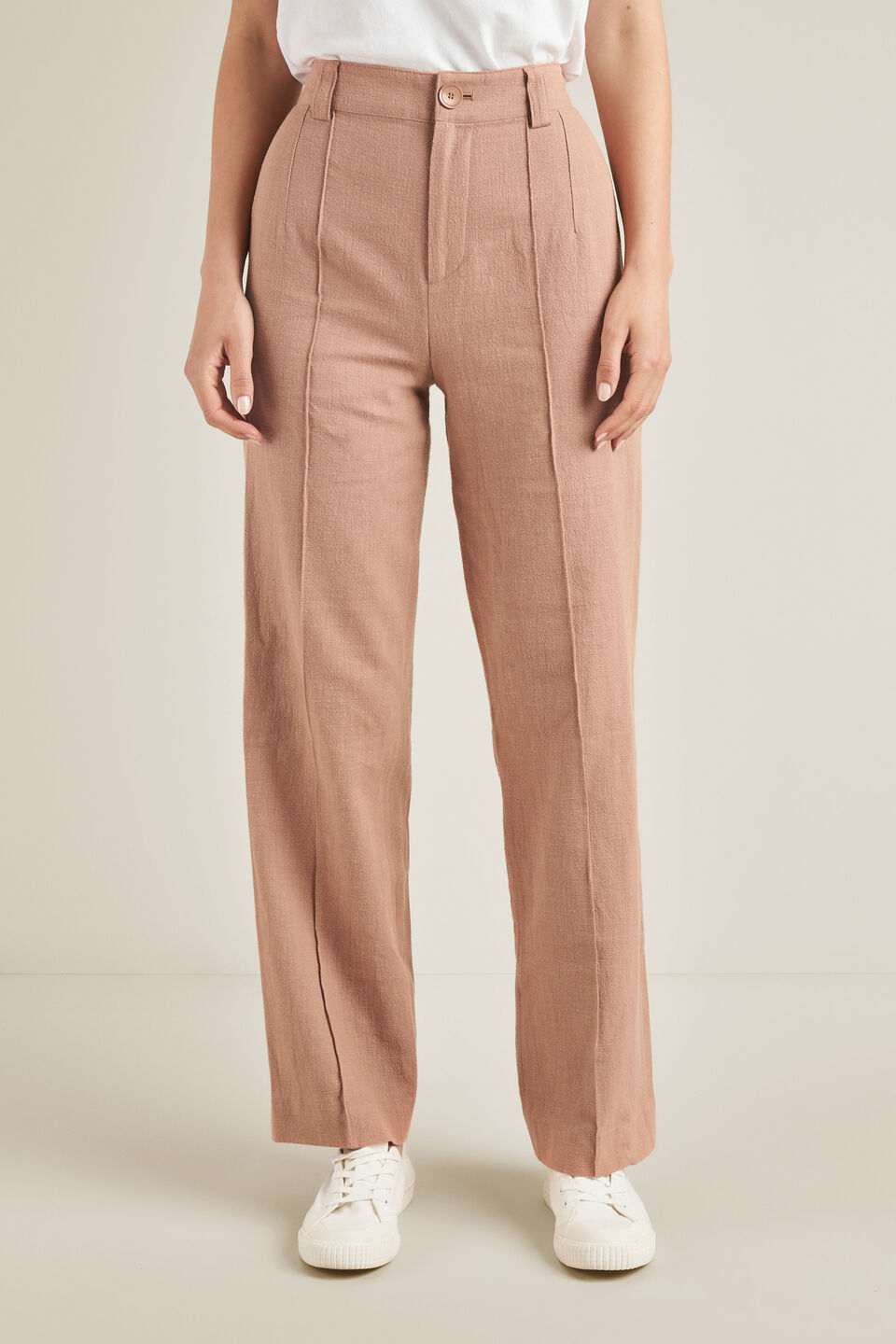 Textured Trousers  