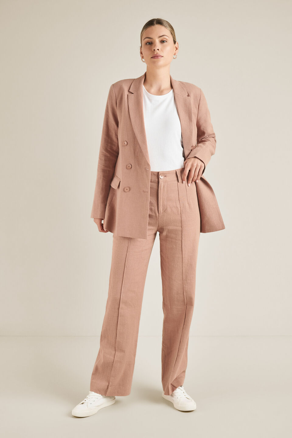 Textured Trousers  