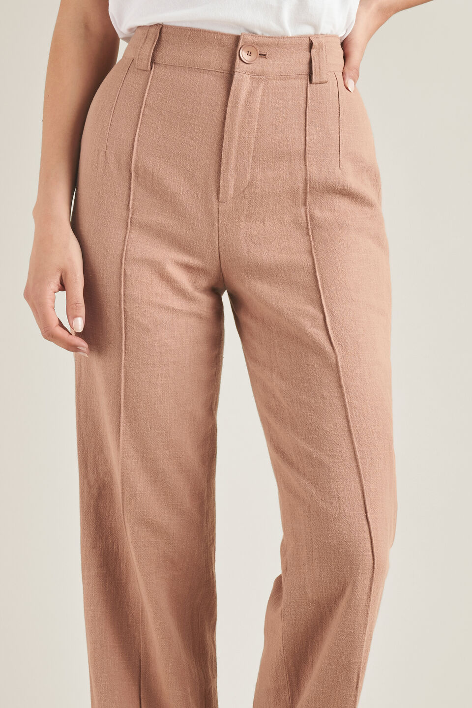 Textured Trousers  