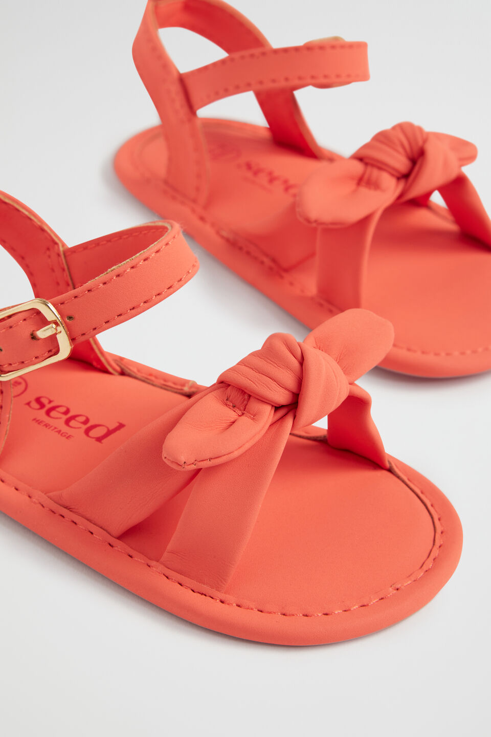 Puffy Knot Sandal  Watermelon