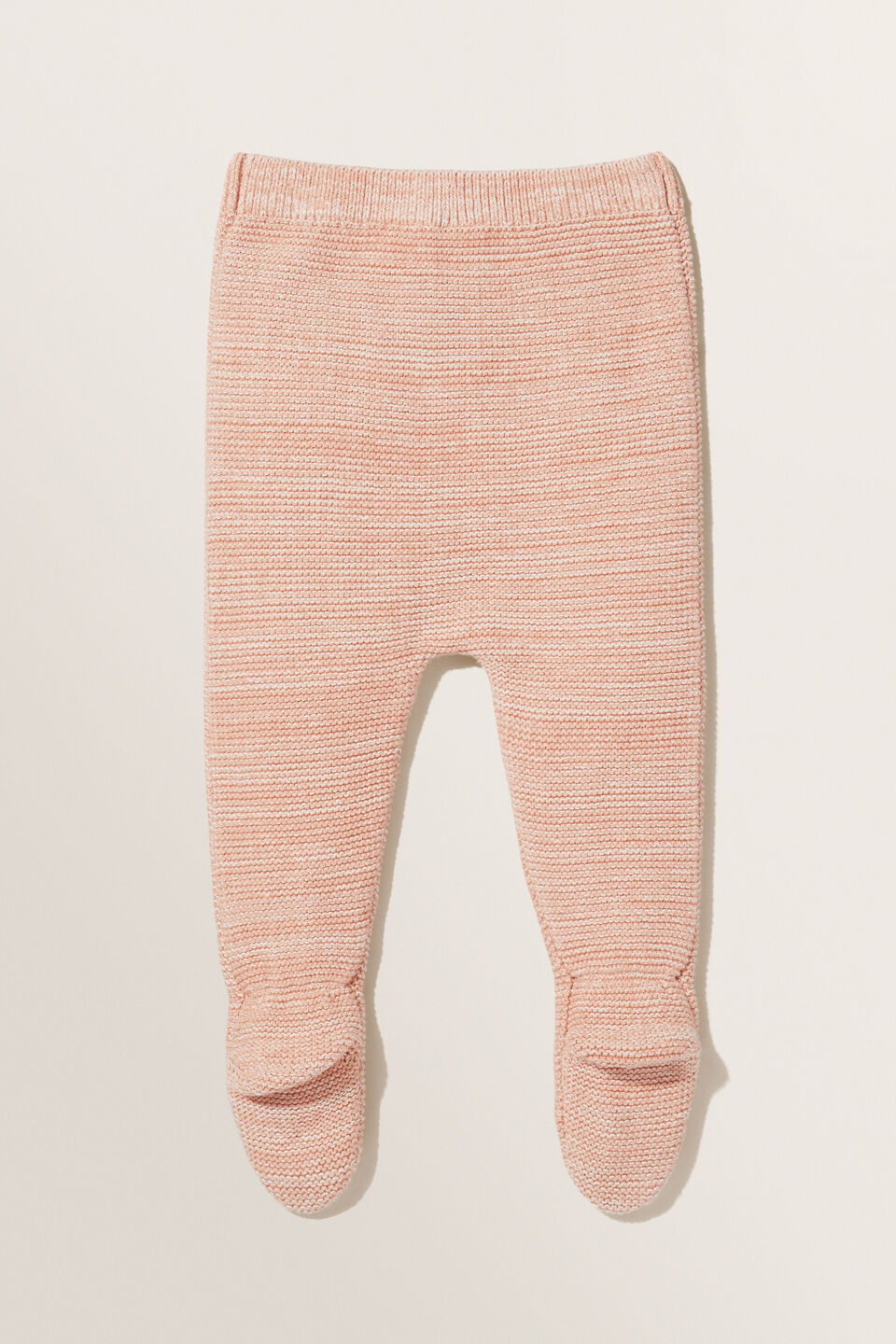 Footed Leggings  Pink Clay